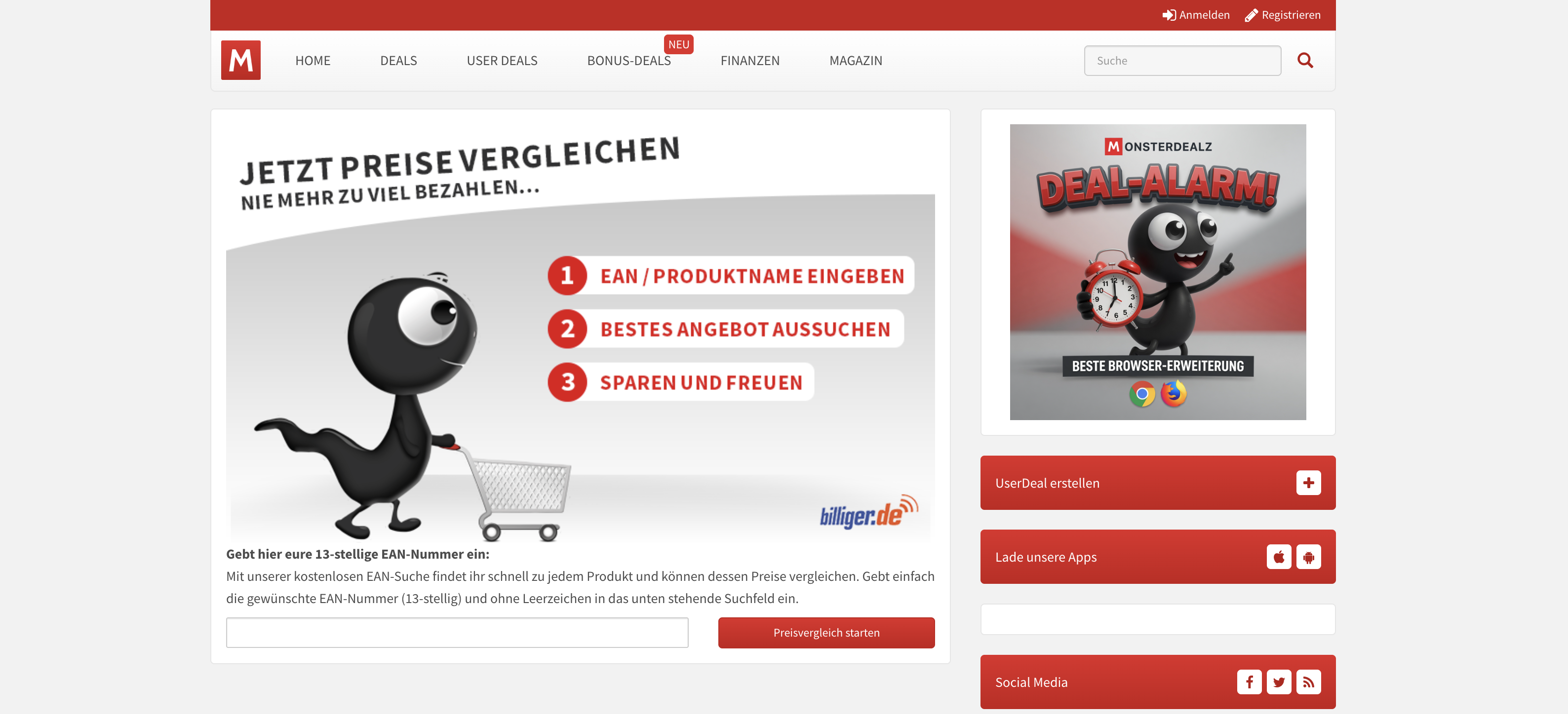 RSS Feeds Monsterdeals